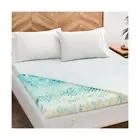 Memory Foam Mattress Topper King - 7-Zone Bed Topper with Air Mattress Cover ...