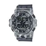 【CASIO 卡西歐】G-SHOCK 樹脂錶帶 防水200米 超亮LED照明(GA-700SK-1A)