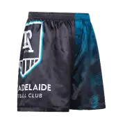 Port Adelaide Power AFL AF9814 S21 Boys Team Logo Printed Satin Boxer Shorts New