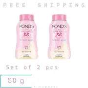 Set of 2 pcs X 50 g Pond's Magic BB Translucent Powder Soft Blur Pink Double Uv