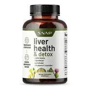 Snap Supplements Liver Health & Detox, 60 Caps (Pack of 1)