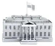 Metal Earth White House - 3D Metal Earth Model Kit Assemble New!