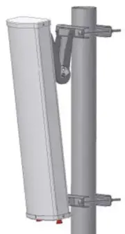 PCTEL New SP3338-16XP90 3.3-3.8GHz 16dBi 90 Degrees Sector Dual Slant Antenna