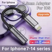 iPhone to 3.5mm Jack Audio Headphone AUX Adapter For iPhone 14 13 12 11 Pro Max