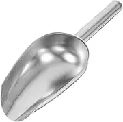 LIFKOME Metal Scoop Stainless Steel Scoop Food Candies Scoop Kitchen Ice Shovel Grain Shovel