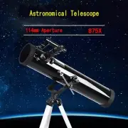 114mm Aperture Zoom Astronomical Telescope HD High Resolution w/3 Eyepieces