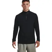 Mens Under Armour Launch Pro Quarter Zip Black Shirt