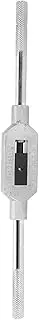 Baxnore Tap Wrench, Alloy Steel Tapping Wrench, Adjustable Tap Handle with Non Slip Grip, Antirust Tap Reamer Tool, Tapping Hand Tool for Workshop Maintenance