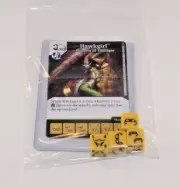 DC Dice Masters Batman * HAWKGIRL * Set RARE Uncommon CUR + 4 DICE