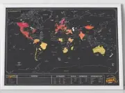 Luckies - SCRATCH OFF MAP Chalk Edition