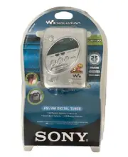 Sony Walkman WM-FX244 AM/FM Cassette Player Mega Bass Headphone Sealed Rare