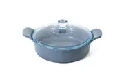 Neoflam 24cm Low Casserole Pot Induction Marble