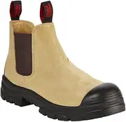 [Hard Yakka] Men's Grit Suede Pull On Steel Toe Safety Boot
