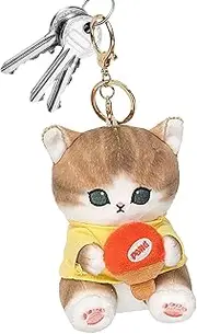 [Generic] Cute Cat Plush,Cartoon Cute Plush Toy Doll Pendant - Sport-themed Cat Plush Ornament For Women Girls