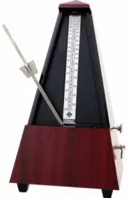Wittner Mahogany Plastic Bell Key Wound Metronome-Free Extended Warranty 855111
