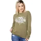 New Women's Howitzer Never Surrender L/S Patriot USA Freedom T-Shirt Top XS-XXL