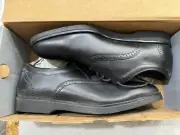 NIB Vintage Black Dunoon Red Wing USA Work Oxford Men's Sz. 12 B 8623-1