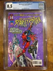 Spectacular Scarlet Spider #1 CGC 8.5 (1995) - Virtual Mortality Part 4 of 4