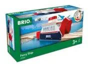 BRIO World - 33569 Ferry Ship | 3 Piece Toy Train Accessory for Kids Ages 3 ...