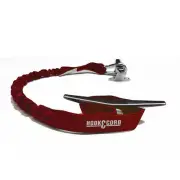 Hook and Cord Bungee Boating Dock Ties (Red, 30" with 1 look and 1 Hook)