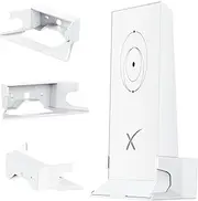ISEKIE Starlink Wall Mount, New Upgraded Star Link Internet Kit Satellite Brackets ABS Router Holder Protection for StarLink Mesh Router V2 Mesh Router White