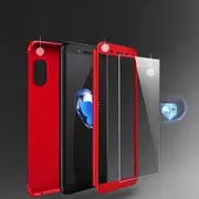 Bakeey?&bdquo;? 2 in 1 Double Dip 360?&deg; Full Protection PC With Screen Protector for Xiaomi Redmi Note 5 29 BLUE