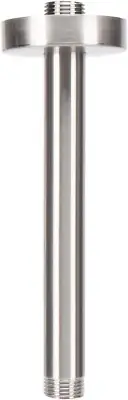 Ceiling Mounted Shower Arm with Flange and Teflon Tape, Universal Connection 1/2
