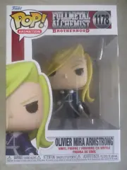 FUNKO POP FULLMETAL ALCHEMIST BROTHERHOOD 1178 OLIVIER MIRA ARMSTRONG FIGURE