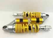 Rear Suspension 1Pair 11" 280mm Motorcycle Rear Shock Absorber Rear Suspension Shock Absorber Accessories for Suzuki