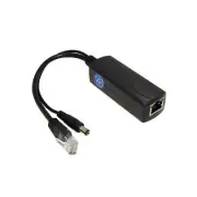 Gigabit PoE Splitter 12V/2A DC5.5 * 2.5mm Connector, 48V PoE to DC 12V/2A Out...