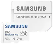 Samsung 256GB Micro SDXC Pro Endurance UHS-1 Class 10 Memory Card