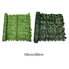 Artificial Leaf Privacy Fence Wall Screen Faux Greenery Backdrop Privacy Screen