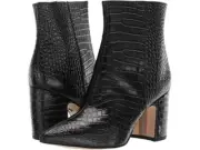 Sam Edelman N6277 Womens Hilty 2 Black Kenya Emboosed Leather Boots Size 10.5