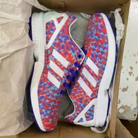 在飛比找蝦皮購物優惠-TheOneShop adidas ZX 750 紅藍 格紋