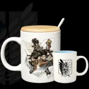Attack on Titan Cosplay Design Coffee Cup Tea Cup Office Cup Fine Anime Gifts