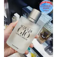 在飛比找Yahoo!奇摩拍賣優惠-熱賣 Giorgio Armani 寄情水男香 100ml 