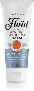 Floïd Citrus Spectre Aftershave Balm (100 ml), Soothing After Shave Balm for Men with Allantoin, Glycerin and Aloe Juice Moisturises, Protects and Regenerates Skin