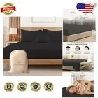 1000 Thread Count Dark Grey Egyptian Cotton King Fitted Sheet - Luxury Bedding