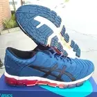 Asics woman"s gel quantum 360 5 mako blue running shoes size 10 US
