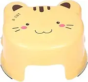 SHOWERORO Cartoon Design Step Stool Thickened Non Slip Bathroom Stool for Potty Training Reaching Sink for Shoe Changing Multi Use Home Lightweight Plastic