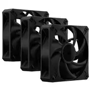 Corsair RS120 Max 120mm PWM Fan Black 3 Pack