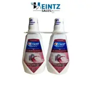 CREST 2-Pack 3D White Multi-Care Glamorous White Whitening Mouthwash