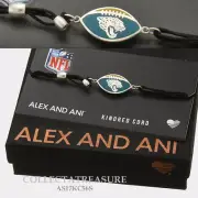 Authentic Alex and Ani "Jacksonville Jaguars" Sterling Silver Kindred Bracelet