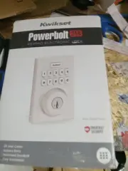 NEW Kwikset Powerbolt 250 Keypad Deadbolt Electronic Satin Nickle 992500-a2