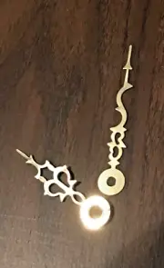 Clock hands Gold Metal