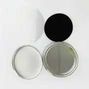 100pcs/Set 2-1/4" 58mm Rubber Magnetic Button Badge Parts DIY Maker Supplies