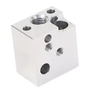 Hot End Heating Block Copper Plated Hotend Extruder Heater Block For SV07 Part