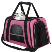 Soft Cat Carrier with Top Mesh Window - Pet Carrier Breathable for Medium Cat...