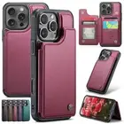 For iPhone 16 15 14 13 12 11 Pro Max XR XS 8 Plus Flip Leather Wallet Case Cover