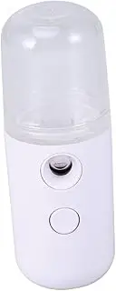 minkissy Cooler Portable Humidifier Mini Humidifier Humidifer Facial Steamer Face Sprayer Portable Steamer Skin Care White Usb
